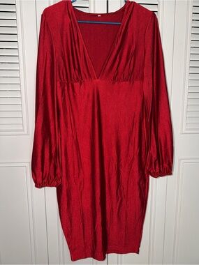 sheer blue dress Camille Dress